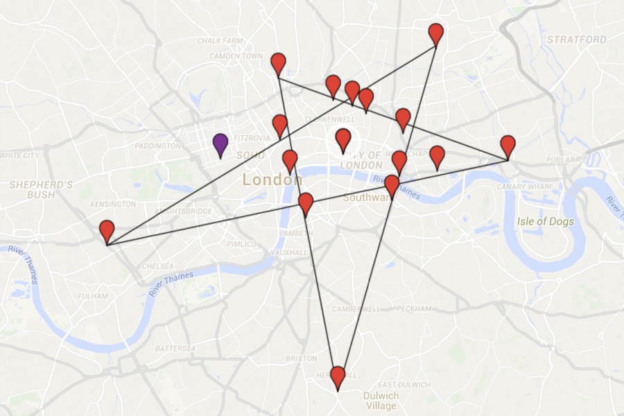 Psicogeografia - Le Chiese di Hawksmoor